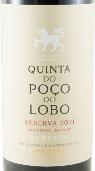 2021 Quinta do Poço do Lobo Reserva red