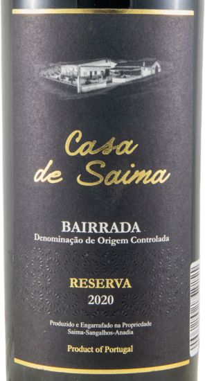2020 Casa de Saima Reserva tinto