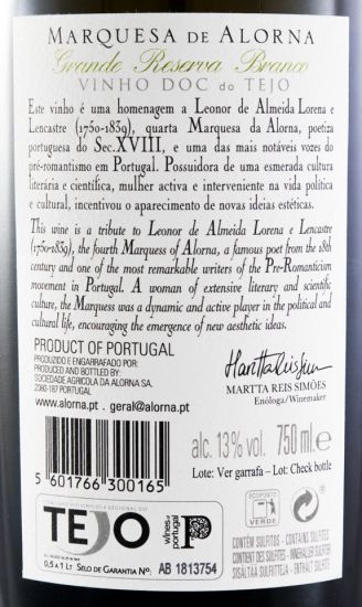 2015 Marquesa de Alorna Grande Reserva branco