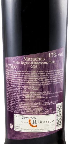 2003 Marachas Castelão red