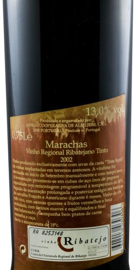 2002 Marachas Tinta Roriz red
