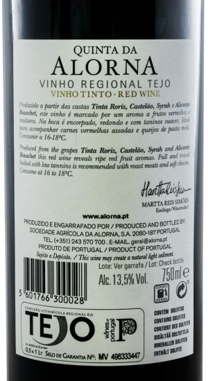2016 Quinta da Alorna tinto