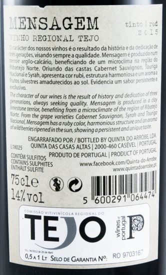 2015 Mensagem red