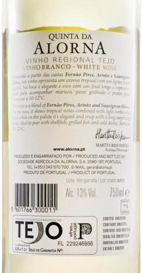 2018 Quinta da Alorna white
