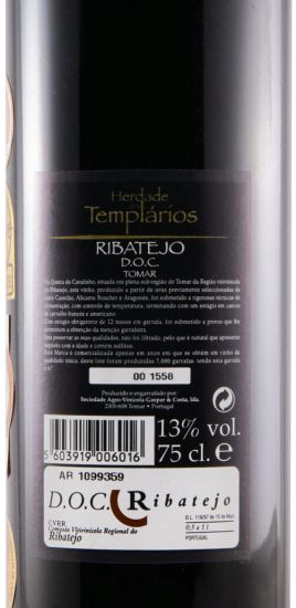 2002 Herdade dos Templários Garrafeira tinto