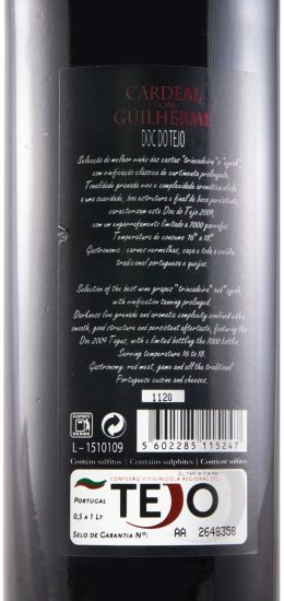 2009 Cardeal Dom Guilherme Colheita Seleccionada tinto