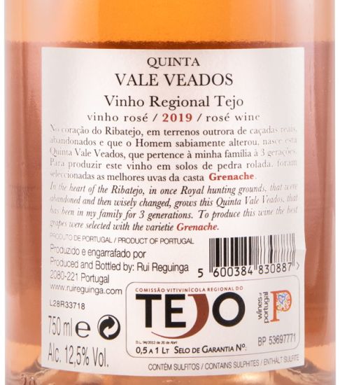 2019 Quinta Vale Veados rosé
