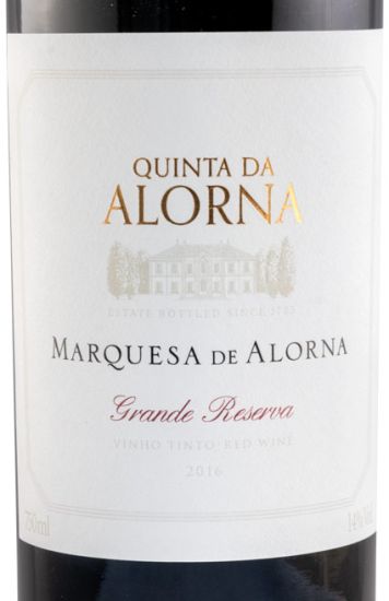 2016 Marquesa de Alorna Grande Reserva red