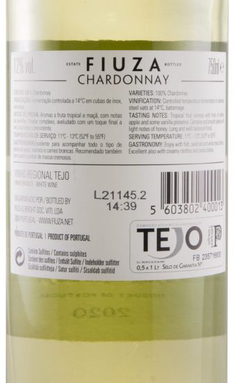 2020 Fiuza Chardonnay white