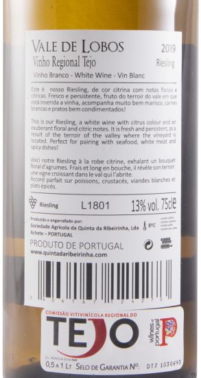 2019 Vale de Lobos Riesling white