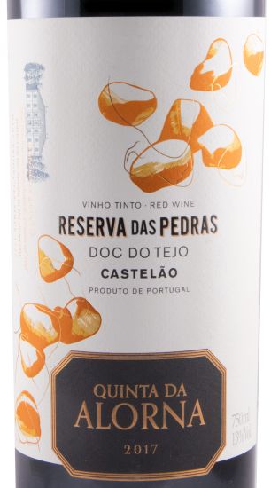 2017 Quinta da Alorna Reserva das Pedras Castelão red