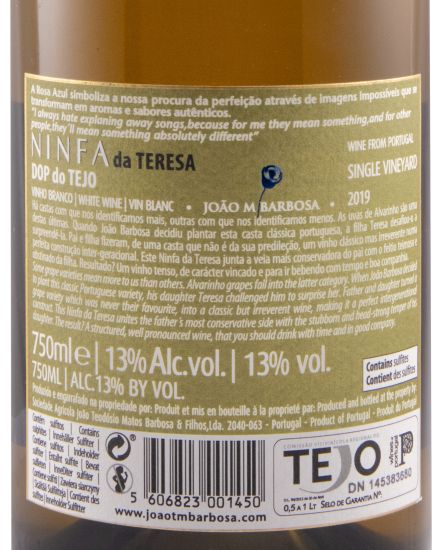 2019 Ninfa da Teresa white