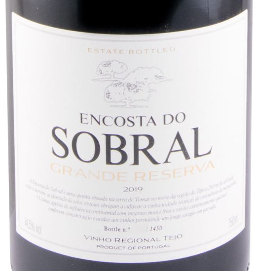 2019 Encosta do Sobral Grande Reserva tinto
