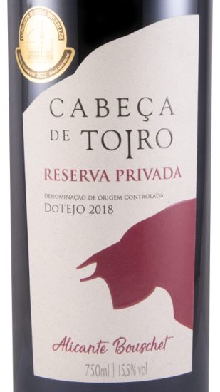 2018 Cabeça de Toiro Alicante Bouschet Reserva Privada tinto