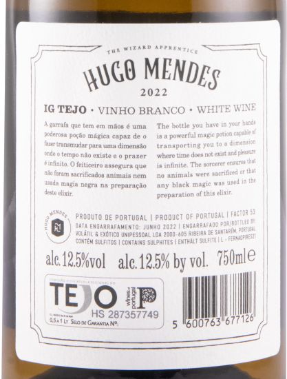 2022 Hugo Mendes Tejo Fernão Pires branco