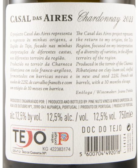 2023 Casal das Aires Chardonnay branco