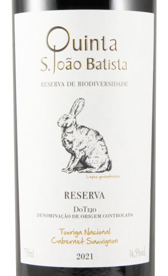 2021 Quinta S. João Batista Cabernet Sauvignon & Touriga Nacional Reserva red