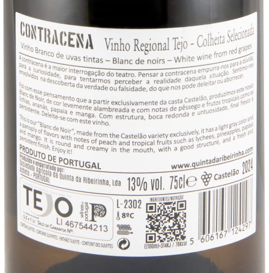 2024 Contracena Castelão Blanc de Noir branco