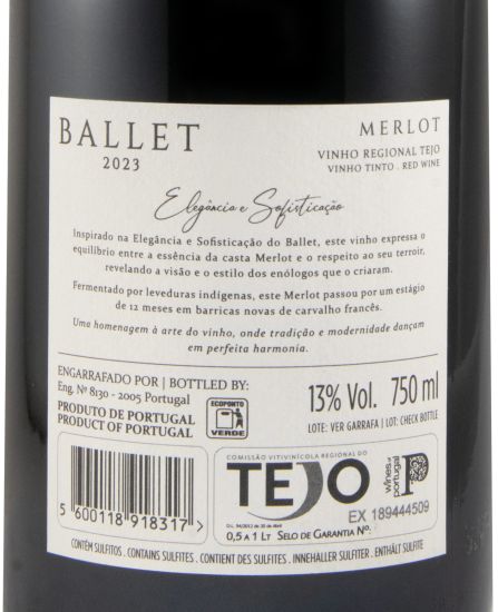 2023 Ballet Merlot red