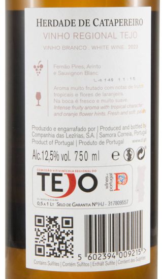 2023 Herdade de Catapereiro white