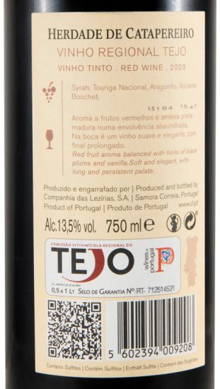 2023 Herdade de Catapereiro red