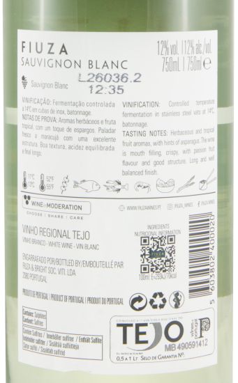 2025 Fiuza Sauvignon Blanc branco