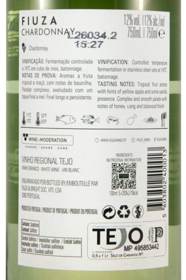 2025 Fiuza Chardonnay branco