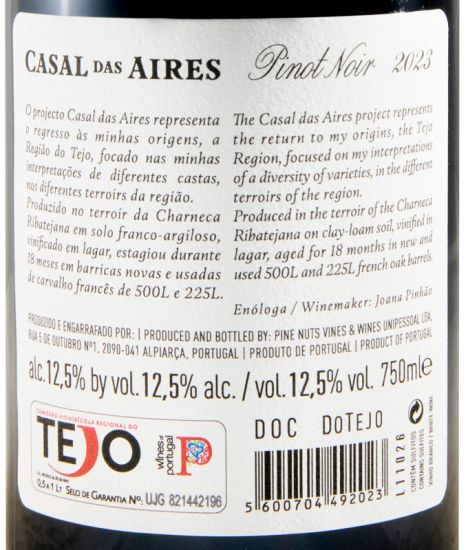 2023 Casal das Aires Pinot Noir tinto