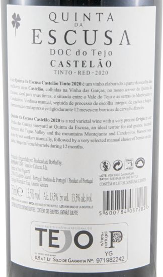 2020 Quinta da Escusa Castelão tinto