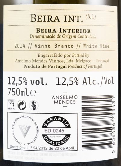 2014 Anselmo Mendes Síria Vinhas Velhas white