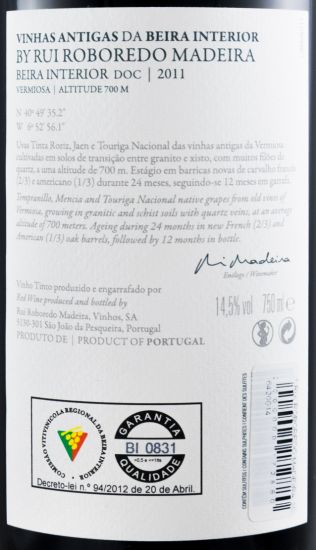 2011 Rui Roboredo Madeira Beira Interior red