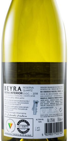 2018 Beyra Reserva Quartz branco