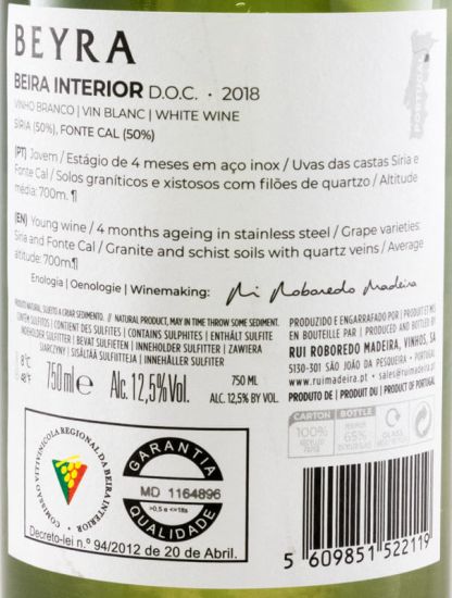 2018 Beyra white