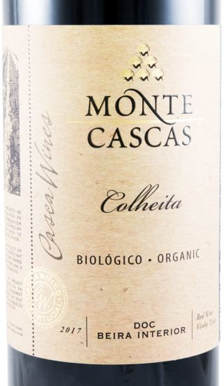 2017 Monte Cascas biológico tinto