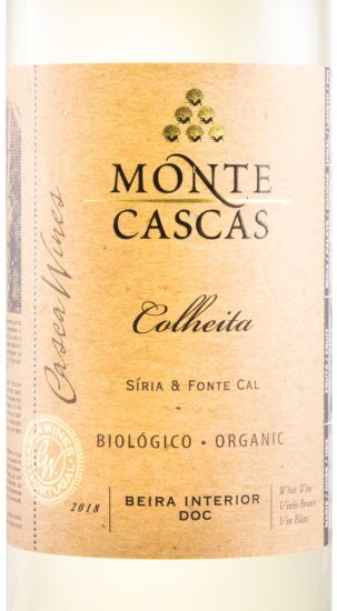 2018 Monte Cascas Colheita biológico branco
