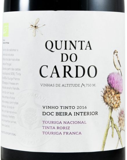 2016 Quinta do Cardo organic red