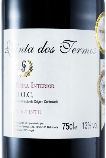 2016 Quinta dos Termos red