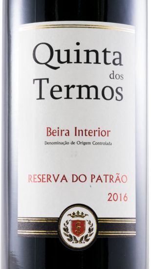 2016 Quinta dos Termos Reserva do Patrão tinto