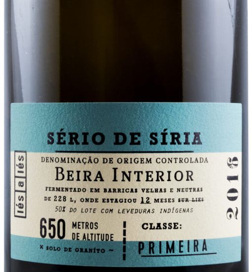 2016 Lés-a-Lés Sério de Síria branco