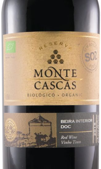 2018 Monte Cascas Reserva organic red