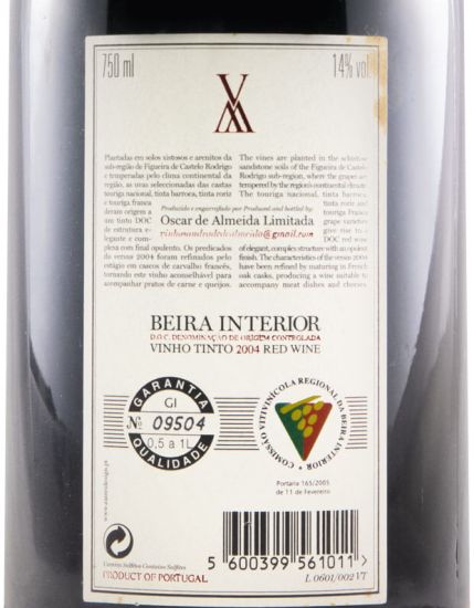 2004 Andrade de Almeida Versus red