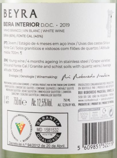 2019 Beyra branco
