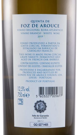 2019 Quinta de Foz de Arouce white