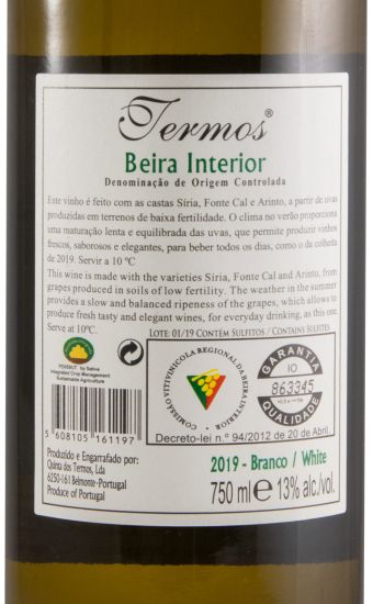 2019 Quinta dos Termos white