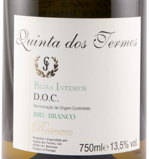 2021 Quinta dos Termos Reserva branco