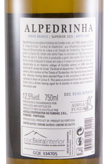 2021 Adega do Fundão Alpedrinha branco