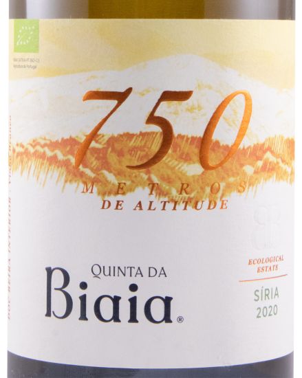 2020 Quinta da Biaia 750 Síria organic white