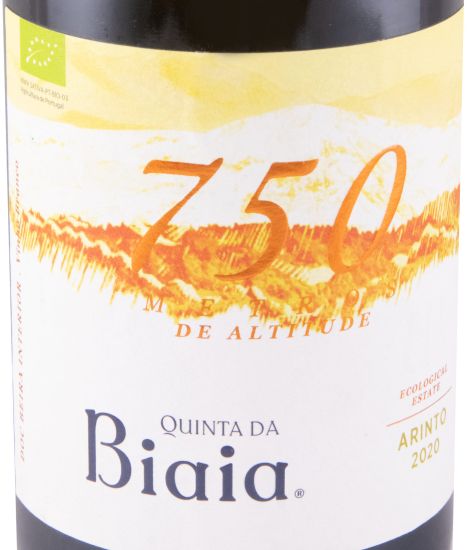 2020 Quinta da Biaia 750 Arinto biológico branco