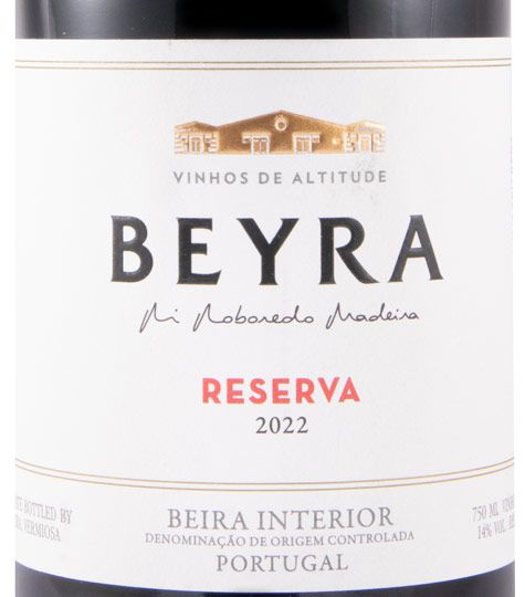 2022 Beyra Reserva red