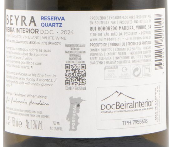 2024 Beyra Quartz Reserva white